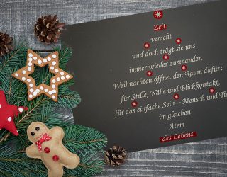 Danke für so viel Wertschätzung und herzliche Weihnachtsgrüße