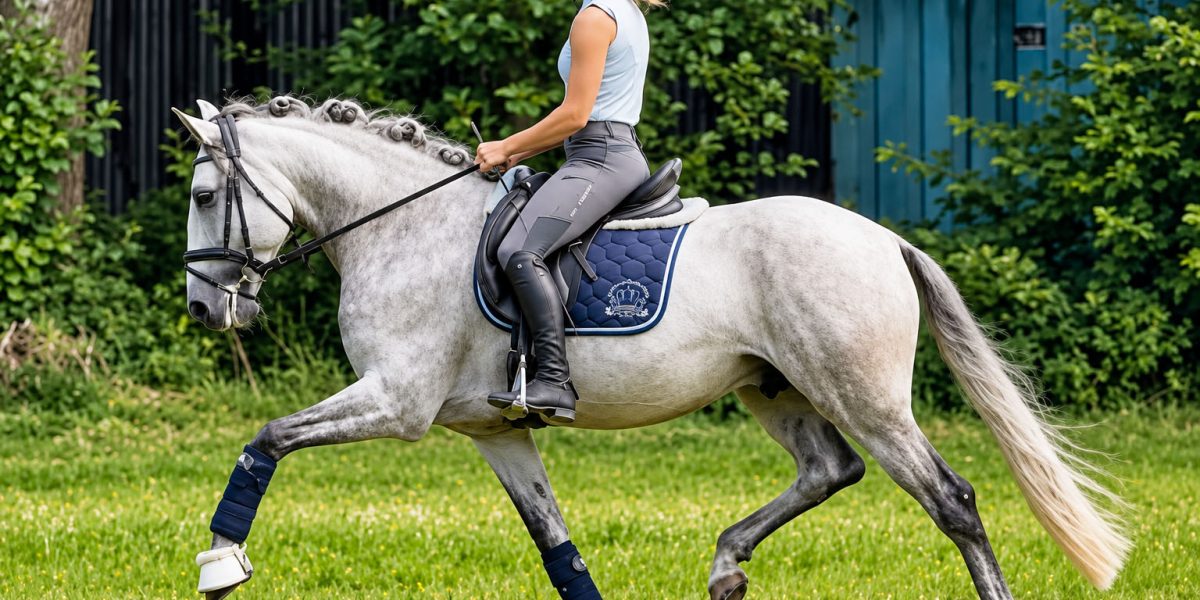 Lusitano 5 Jahre Turniertalent